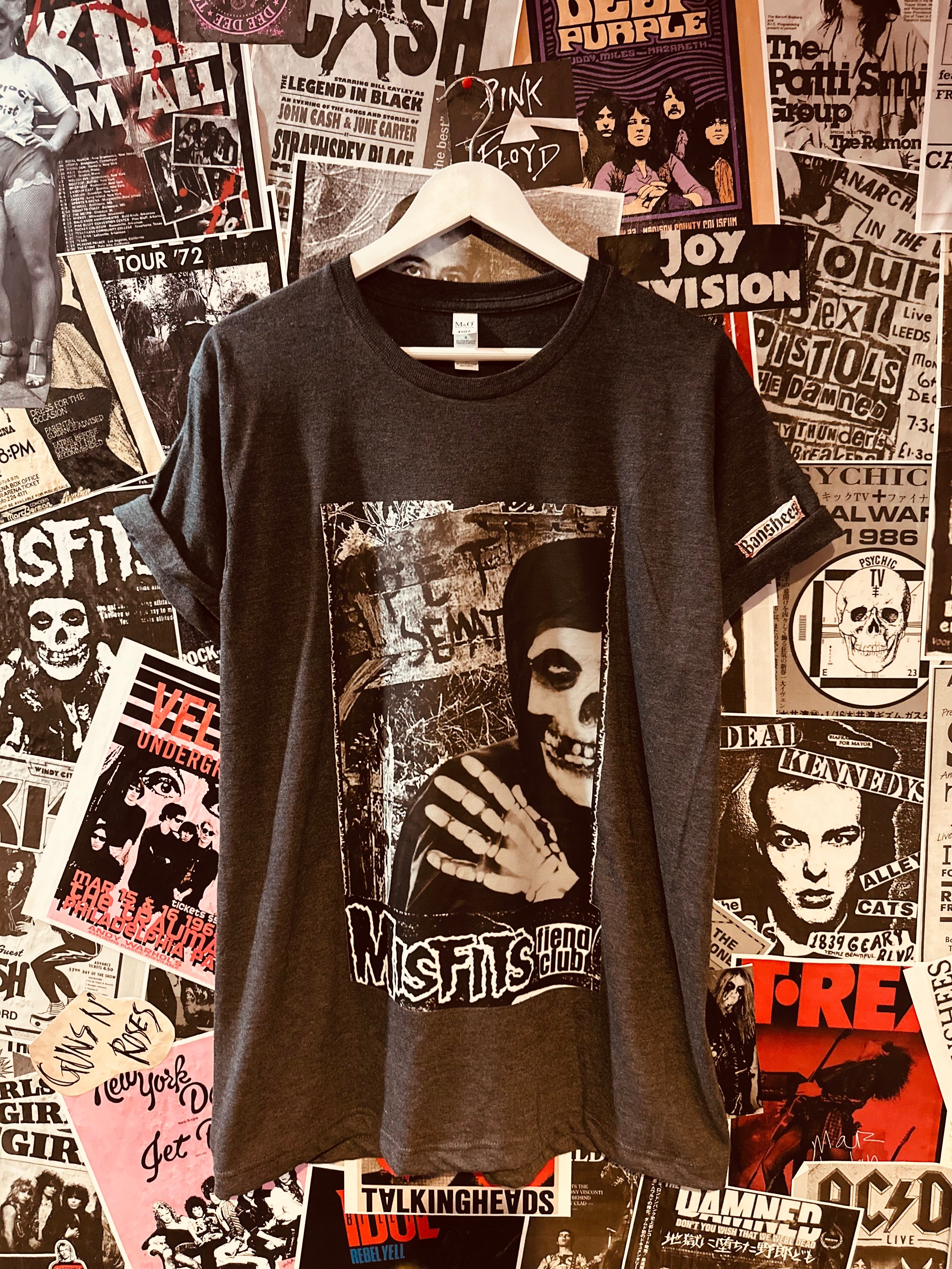 “Undead Forever” – Misfits x Pet Sematary Tribute Tee ( Front & Back Print)