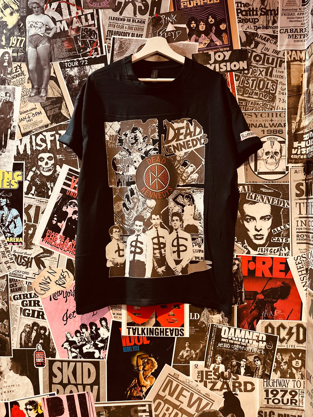 "Drunk with Power" – Dead Kennedys Graphic Tee (Front + Back Print)