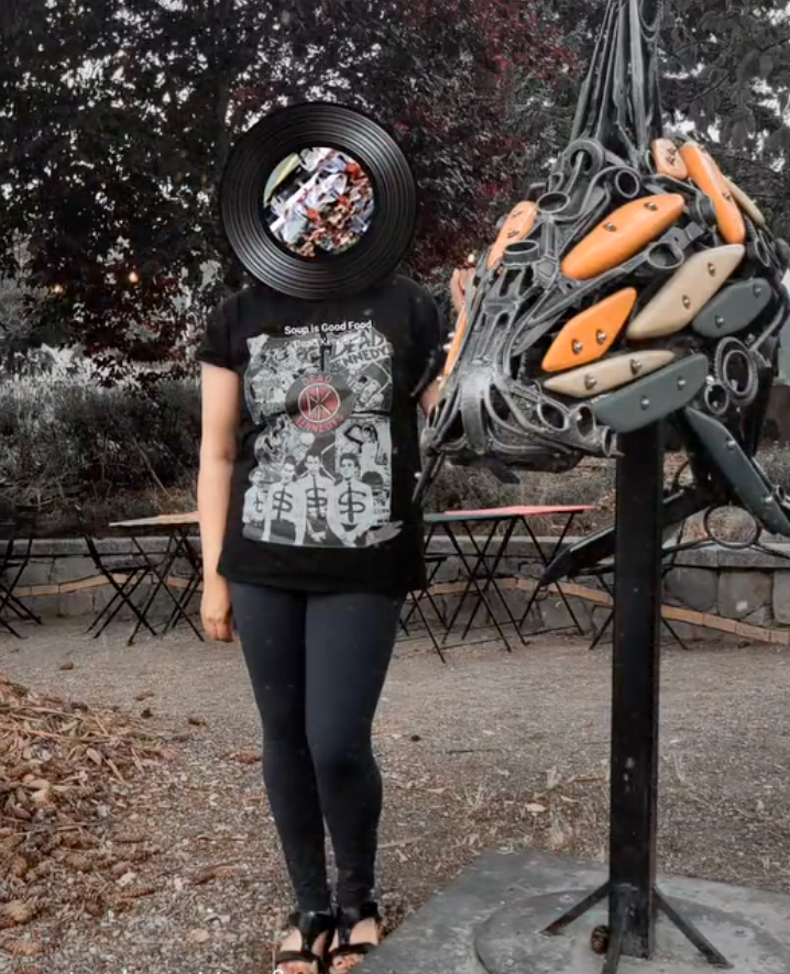 "Drunk with Power" – Dead Kennedys Graphic Tee (Front + Back Print)