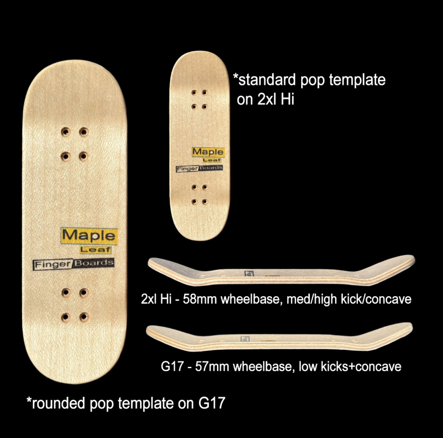 MAPLELEAF puwkies  ScreenPrint Deck