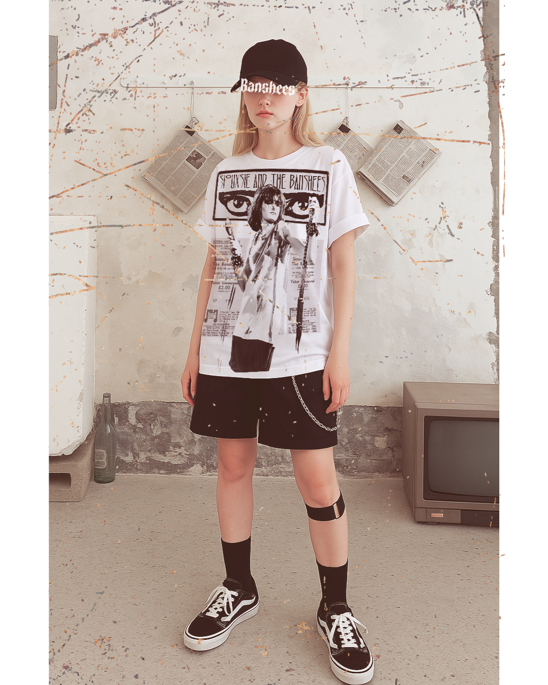 “Eyes of a Banshee” – Siouxsie and the Banshees Tribute Tee