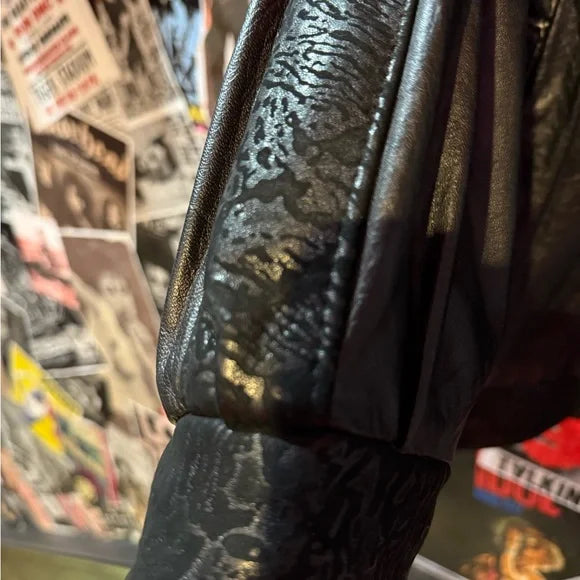 Vintage Women’s Black Leather Jacket