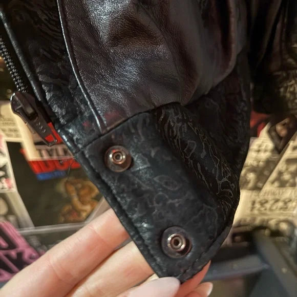 Vintage Women’s Black Leather Jacket