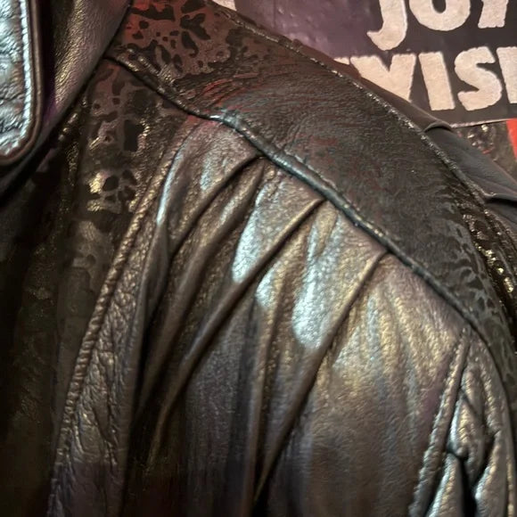Vintage Women’s Black Leather Jacket