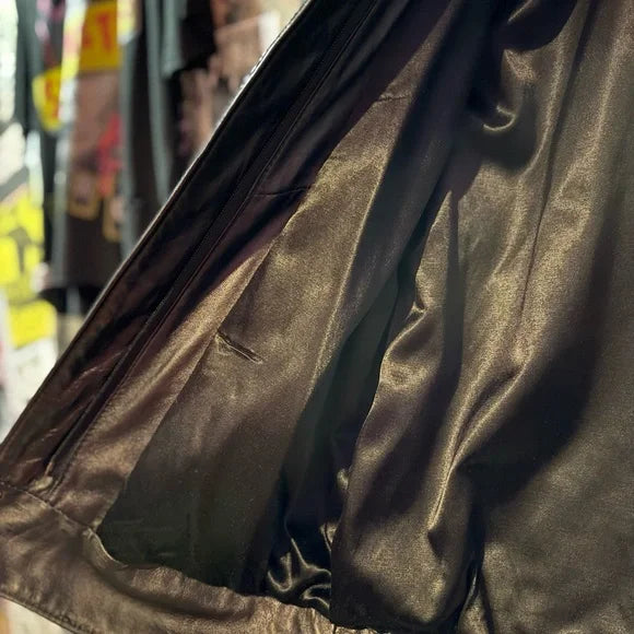 Vintage Women’s Black Leather Jacket