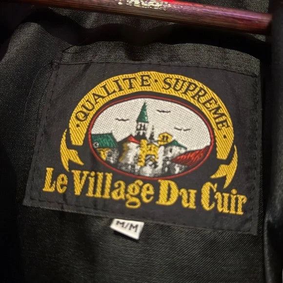 Vintage Women’s Black Leather Jacket