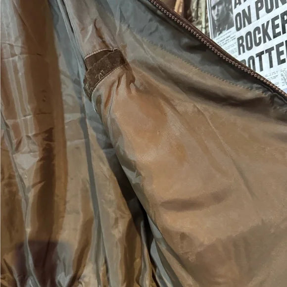 Vintage Sears Black Suede Bomber — Late 80s / Early 90s Icon